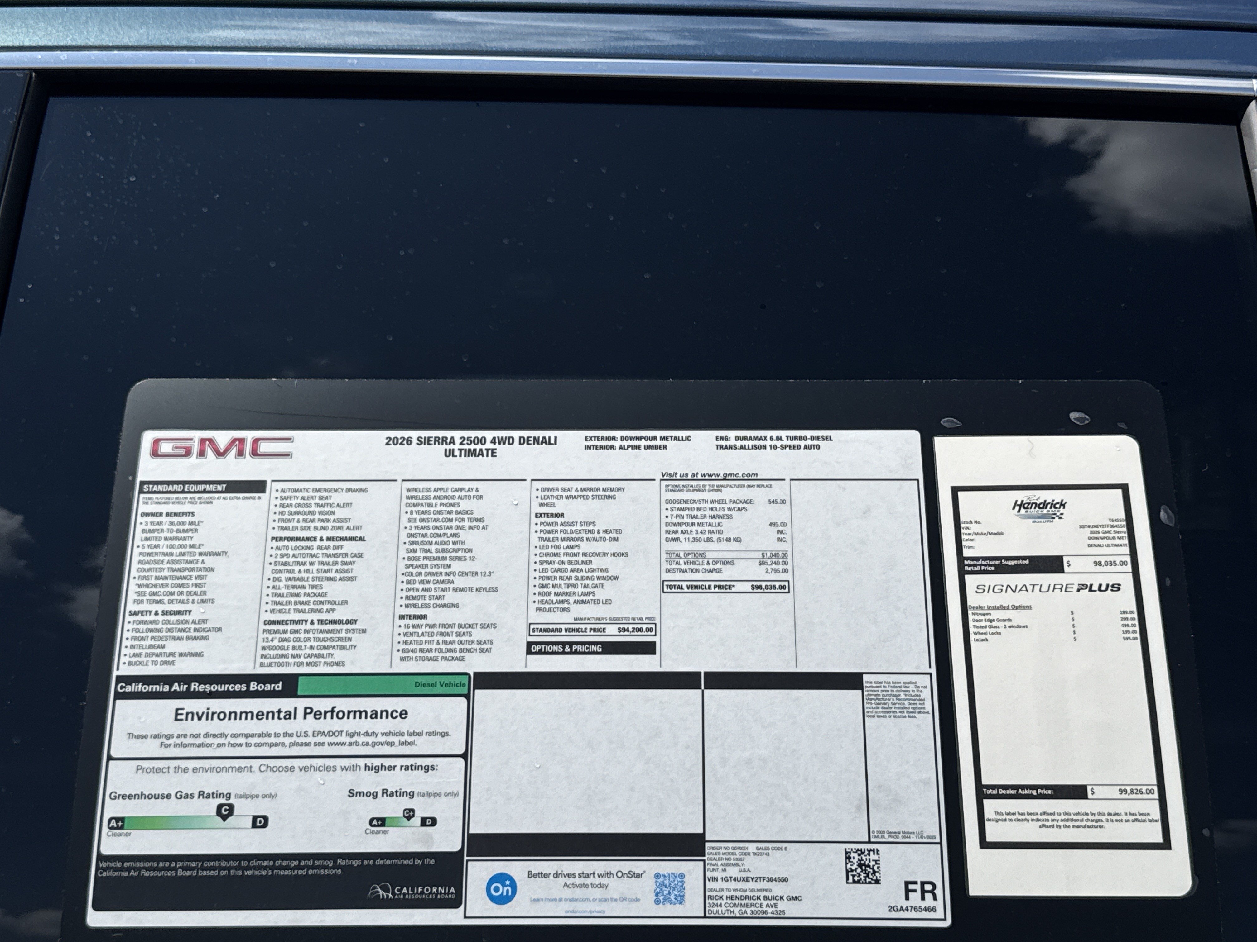 New 2026 GMC Sierra 2500 Denali Ultimate AWD/4WD image 39