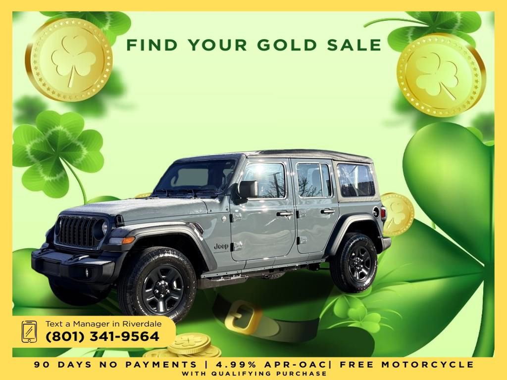 New 2026 Jeep Wrangler Unlimited Sport