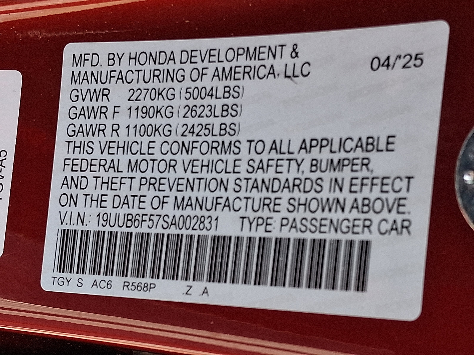 Used 2025 Acura TLX SH-AWD w/ A-SPEC Pkg image 28