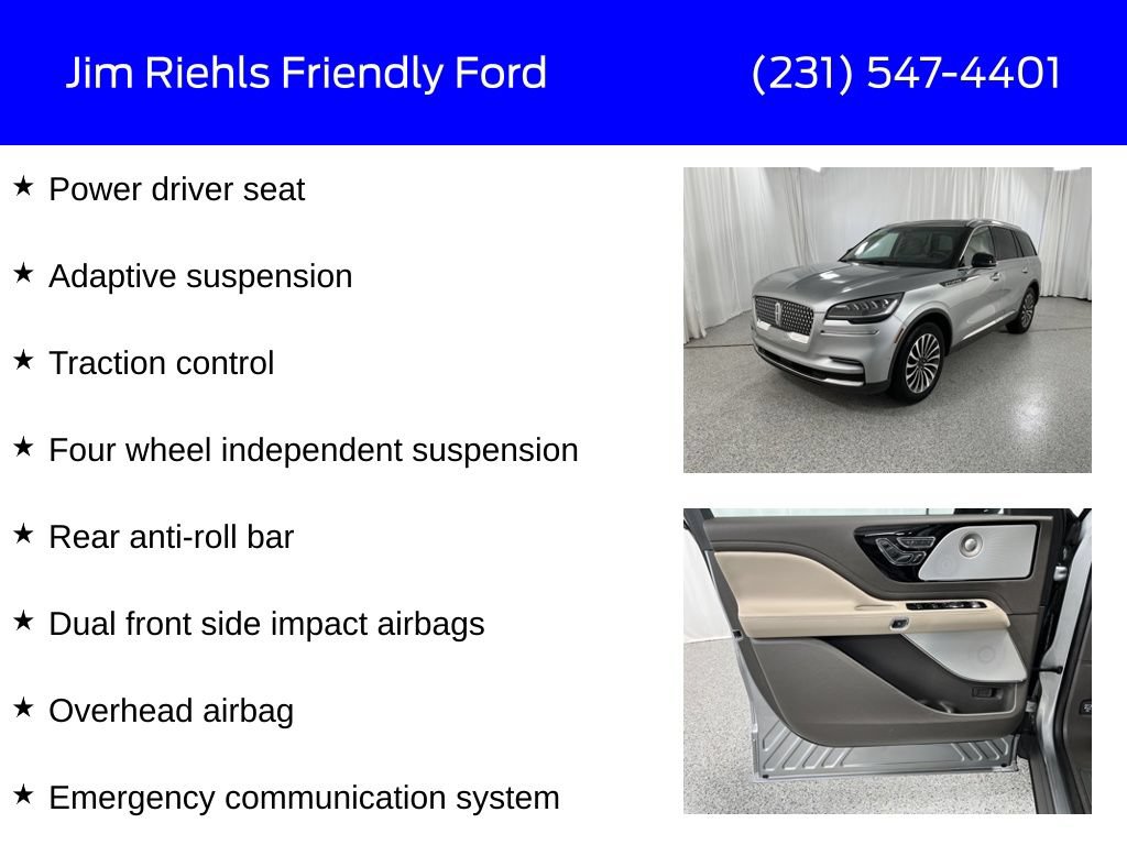 Used 2023 Lincoln Aviator Reserve w/ Equipment Group 201A AWD/4WD image 30