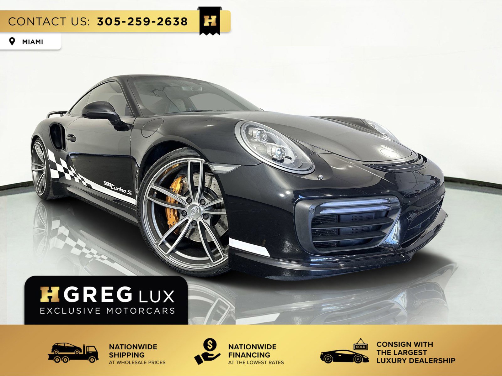 Used 2018 Porsche 911 Turbo image 1