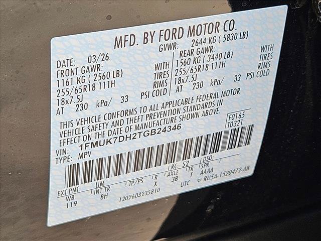 New 2026 Ford Explorer Active RWD image 18