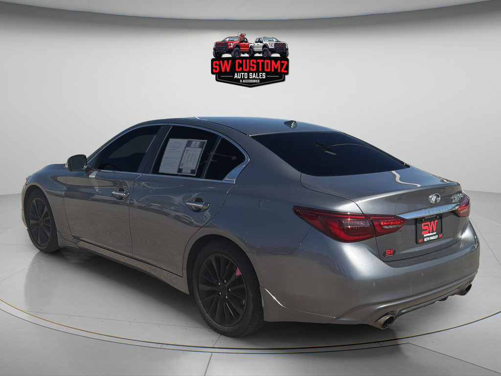 Used 2022 INFINITI Q50 Luxe w/ Cargo Package RWD image 5