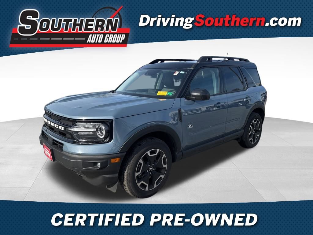 Certified 2024 Ford Bronco Sport Outer Banks w/ Tech Package