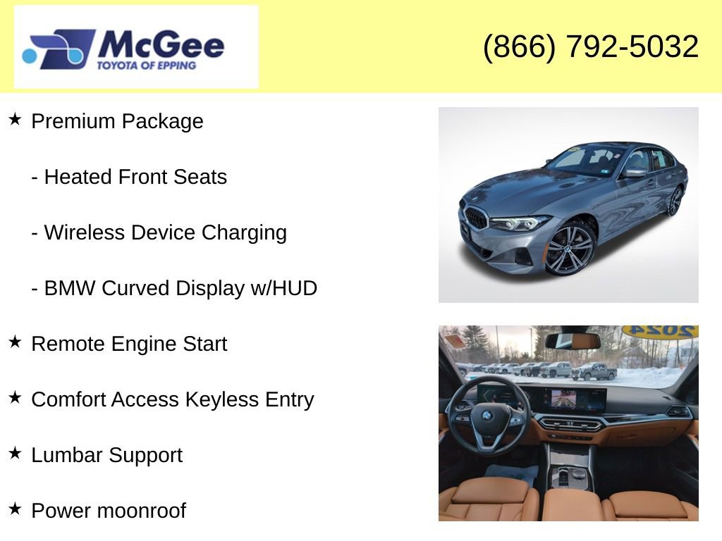 Used 2024 BMW 330i xDrive Sedan w/ Premium Package image 16