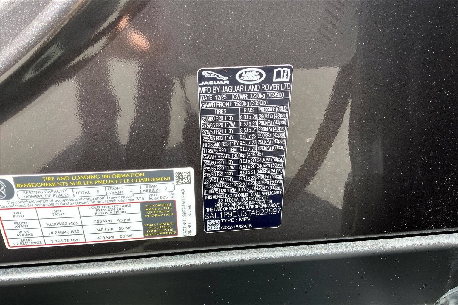 Certified 2026 Land Rover Range Rover Sport SE AWD/4WD image 33