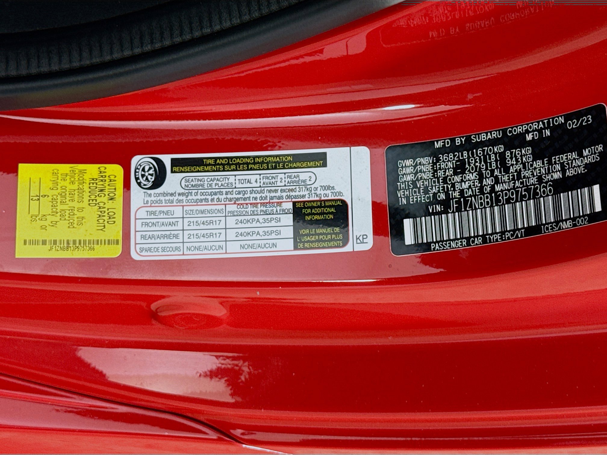 Used 2023 Toyota GR86 w/ ALL Weather Mat Package (TMS) image 31