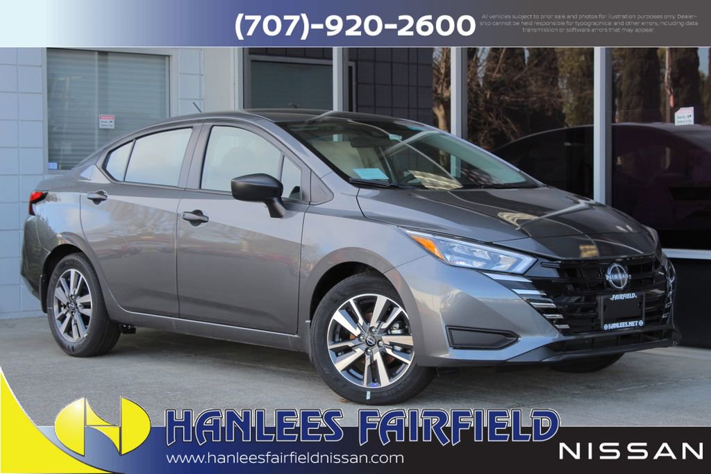 New 2025 Nissan Versa S w/ S Plus Package FWD image 1
