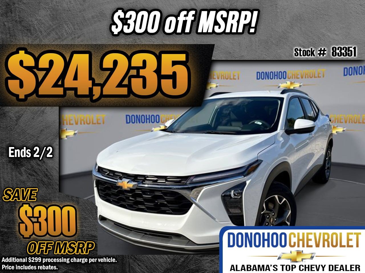 New 2026 Chevrolet Trax LT image 1