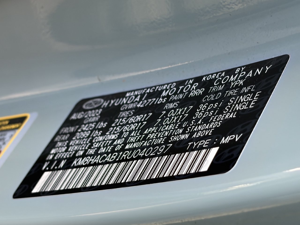 Certified 2024 Hyundai Kona SE AWD/4WD image 12