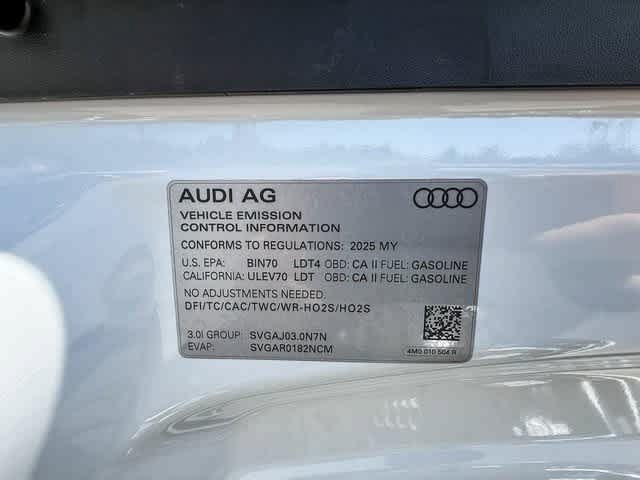 Certified 2025 Audi Q7 3.0T Premium Plus w/ Premium Plus Package AWD/4WD image 28