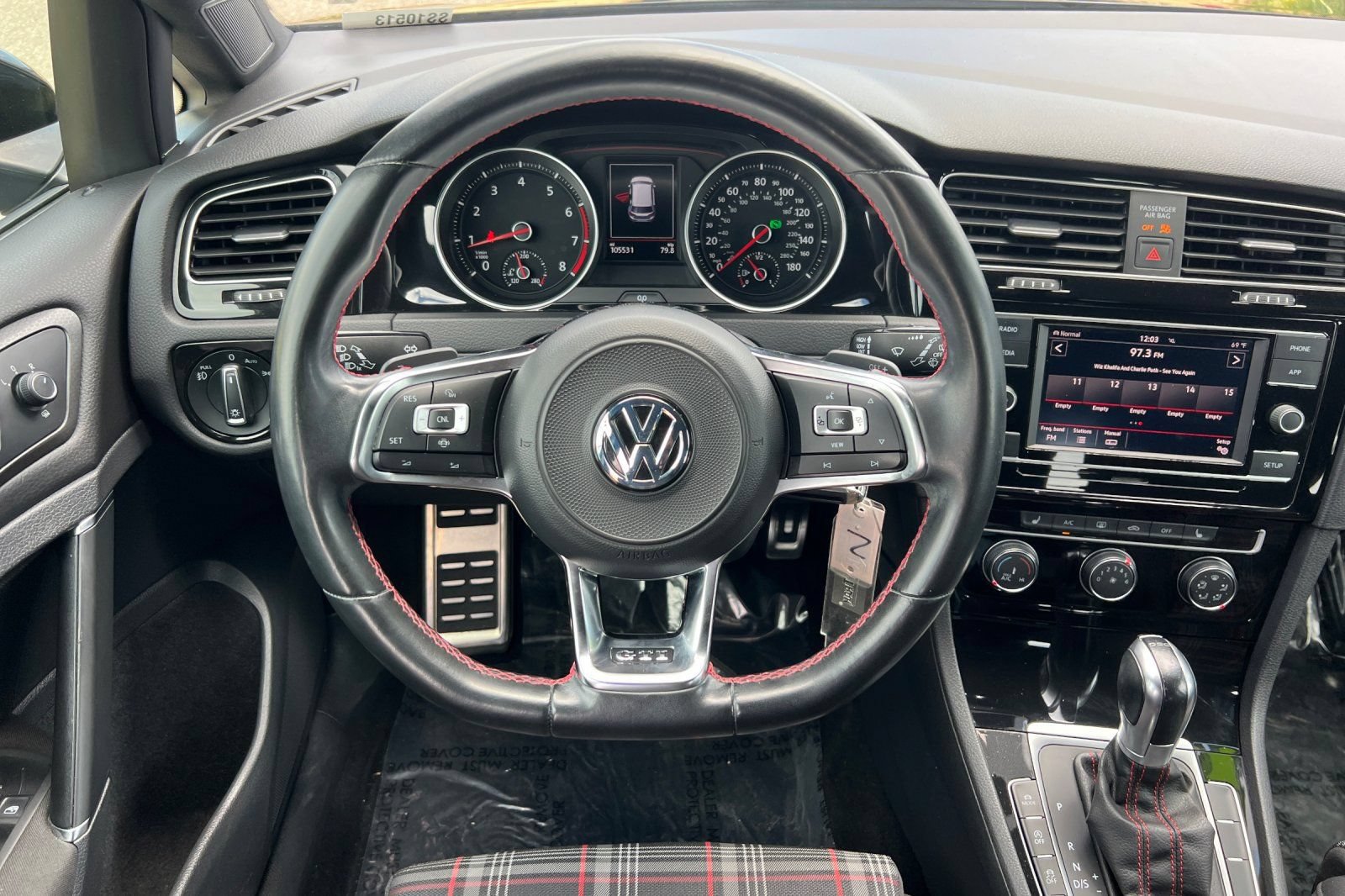 Used 2019 Volkswagen GTI S w/ Driver Assistance Package FWD image 16
