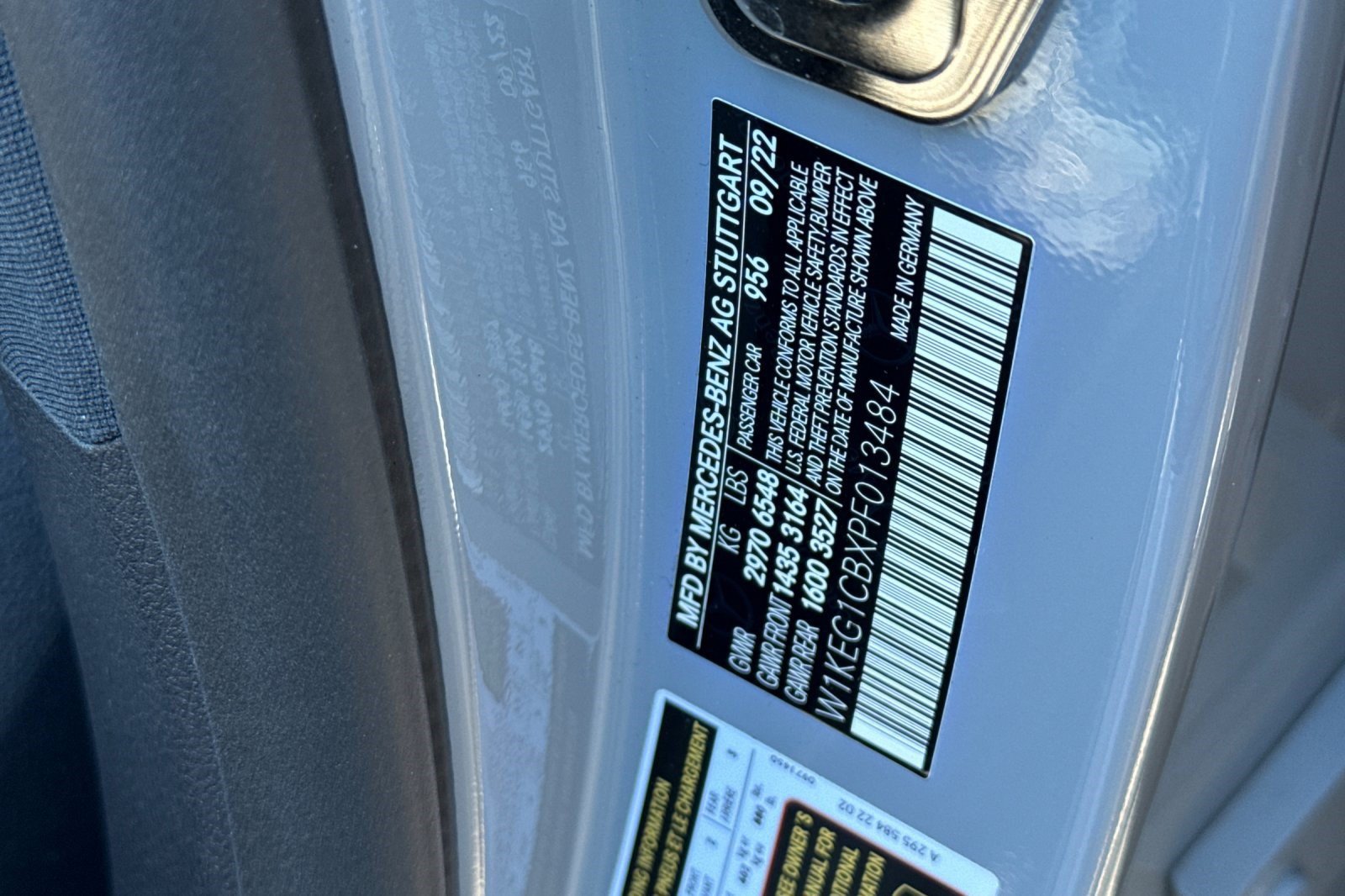 Certified 2023 Mercedes-Benz EQE 350+ 4MATIC Sedan image 24