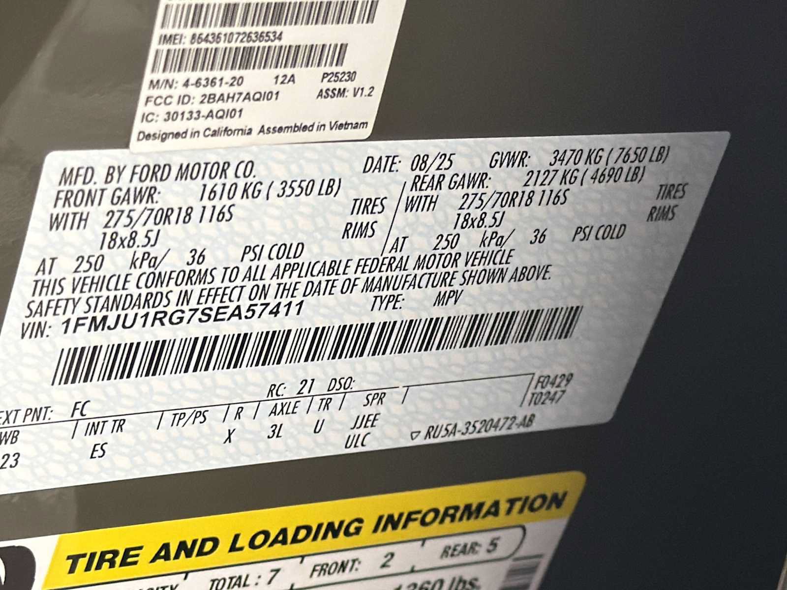 Used 2025 Ford Expedition Tremor AWD/4WD image 37