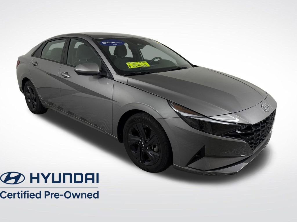 Used 2022 Hyundai Elantra Blue image 1