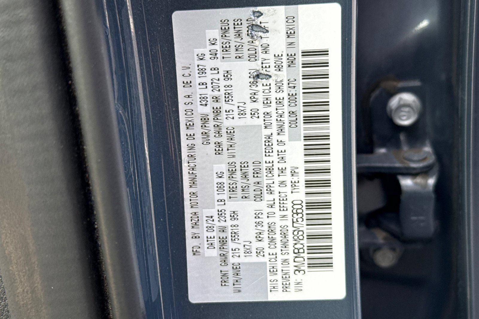 Used 2025 MAZDA CX-30 AWD 2.5 S w/ Preferred Package image 42