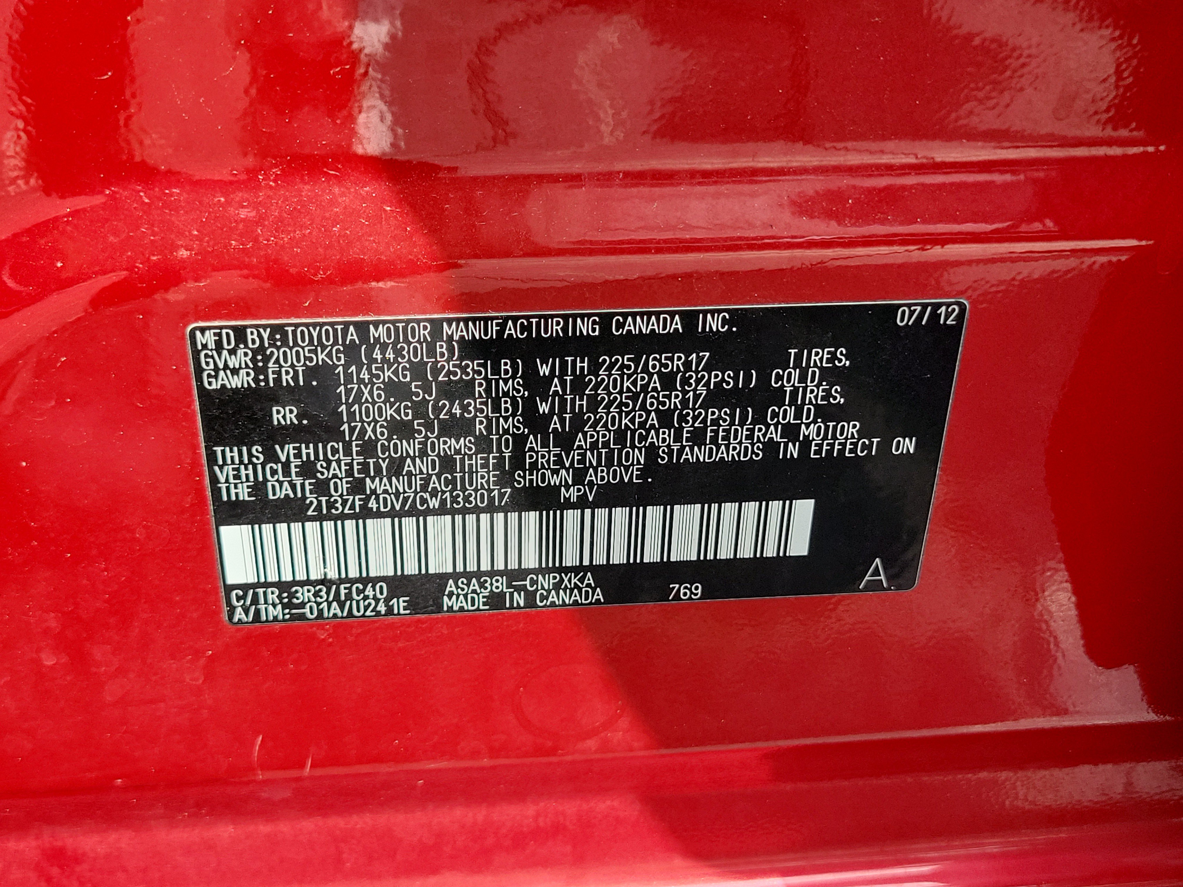 Used 2012 Toyota RAV4 FWD w/ Value Pkg image 30