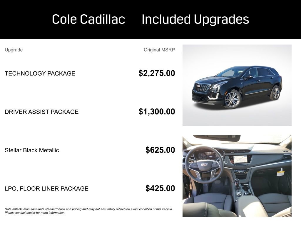 New 2025 Cadillac XT5 Premium Luxury w/ Technology Package image 3