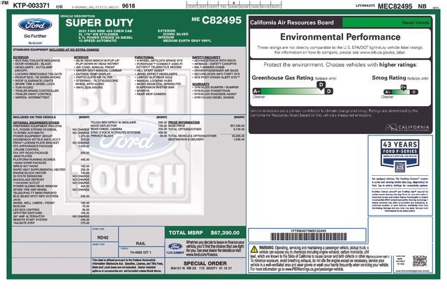 Used 2021 Ford F450 XL w/ STX Appearance Package AWD/4WD image 8