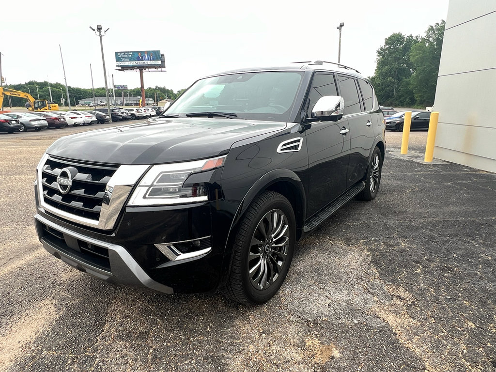 Used 2024 Nissan Armada Platinum w/ Captain's Chairs Package AWD/4WD image 5