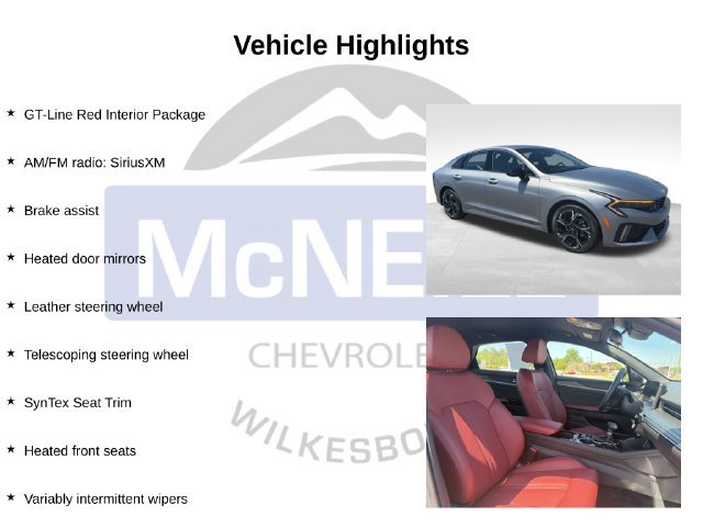 Used 2026 Kia K5 GT-Line w/ GT-Line Red Interior Package FWD image 10