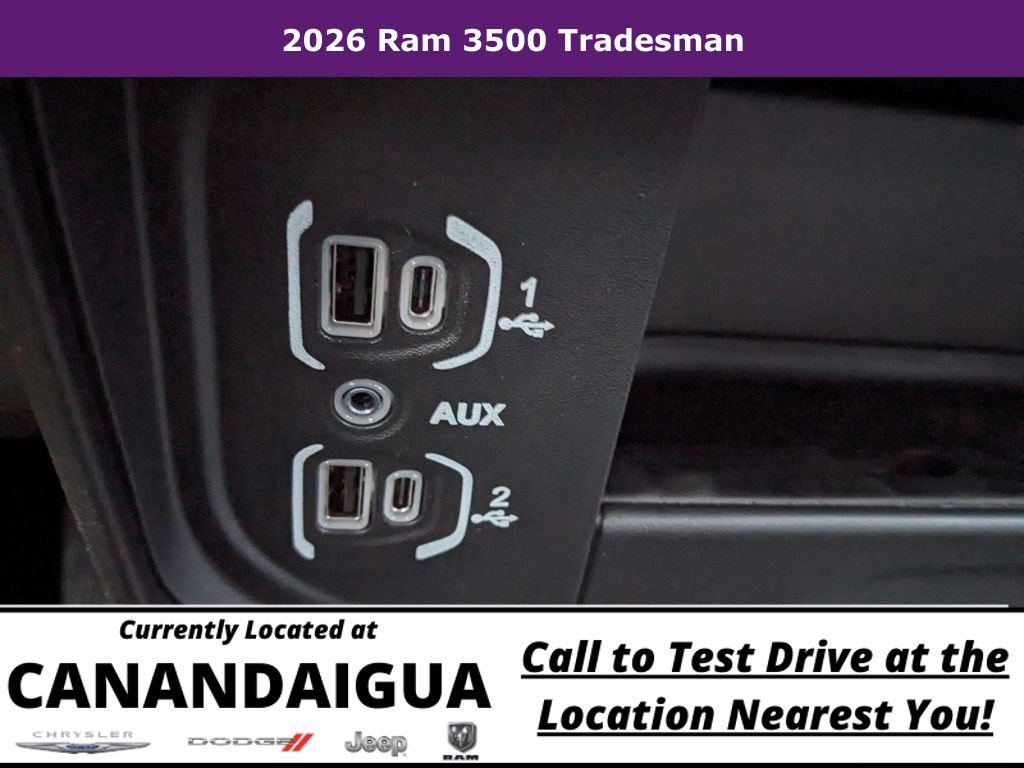 New 2026 RAM 3500 Tradesman w/ Chrome Appearance Group A AWD/4WD image 18