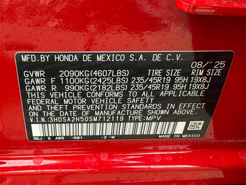 New 2025 Acura ADX A-Spec image 17