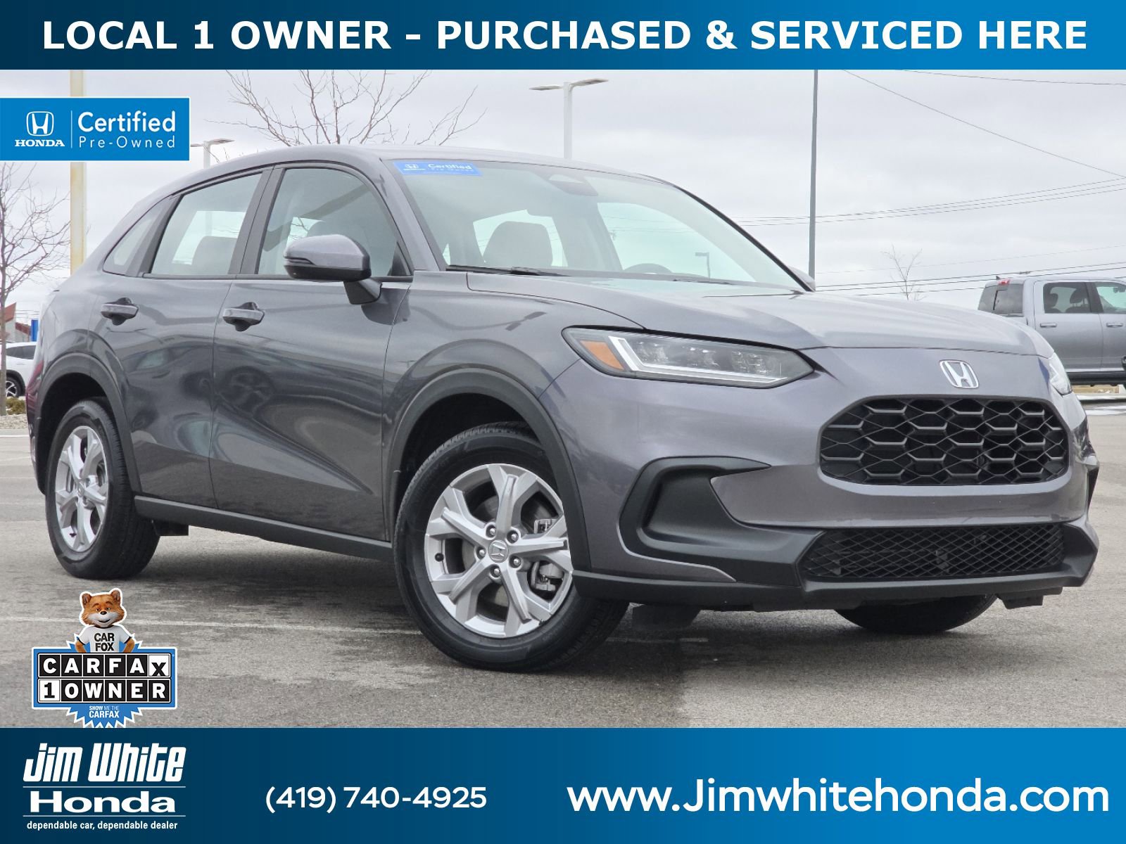 Certified 2023 Honda HR-V LX