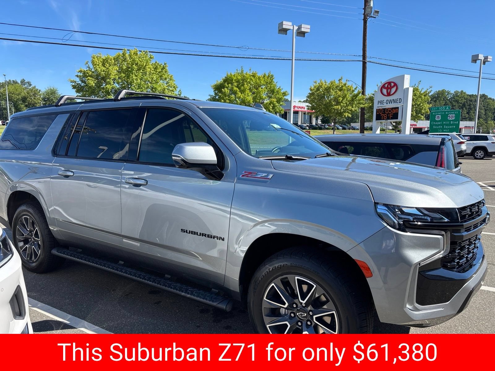 Used 2024 Chevrolet Suburban Z71 AWD/4WD image 3
