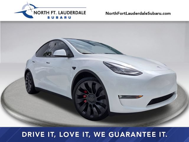 Used 2024 Tesla Model Y Performance AWD/4WD image 1