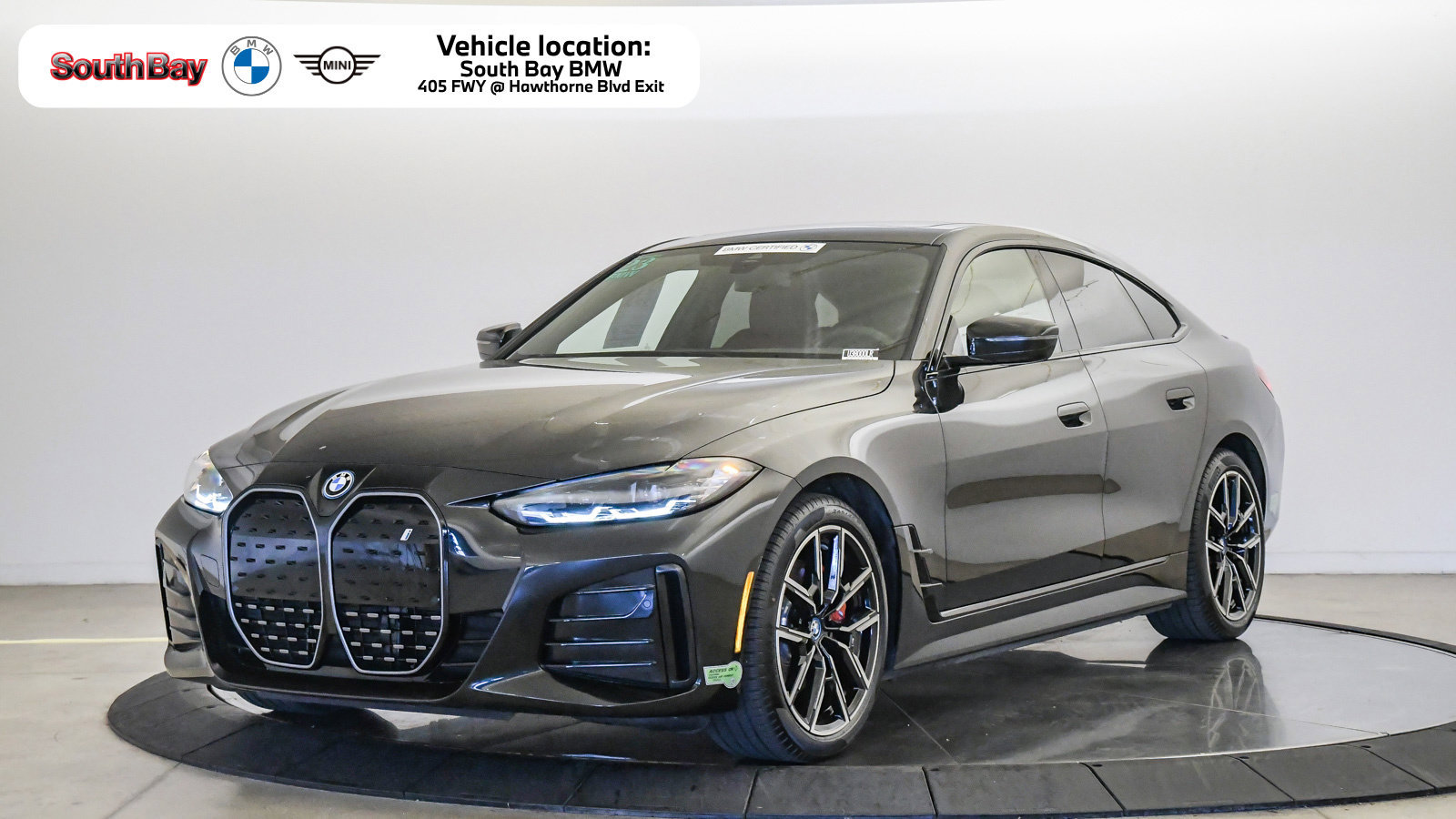 Certified 2023 BMW i4 eDrive40 w/ M Sport Package RWD image 1