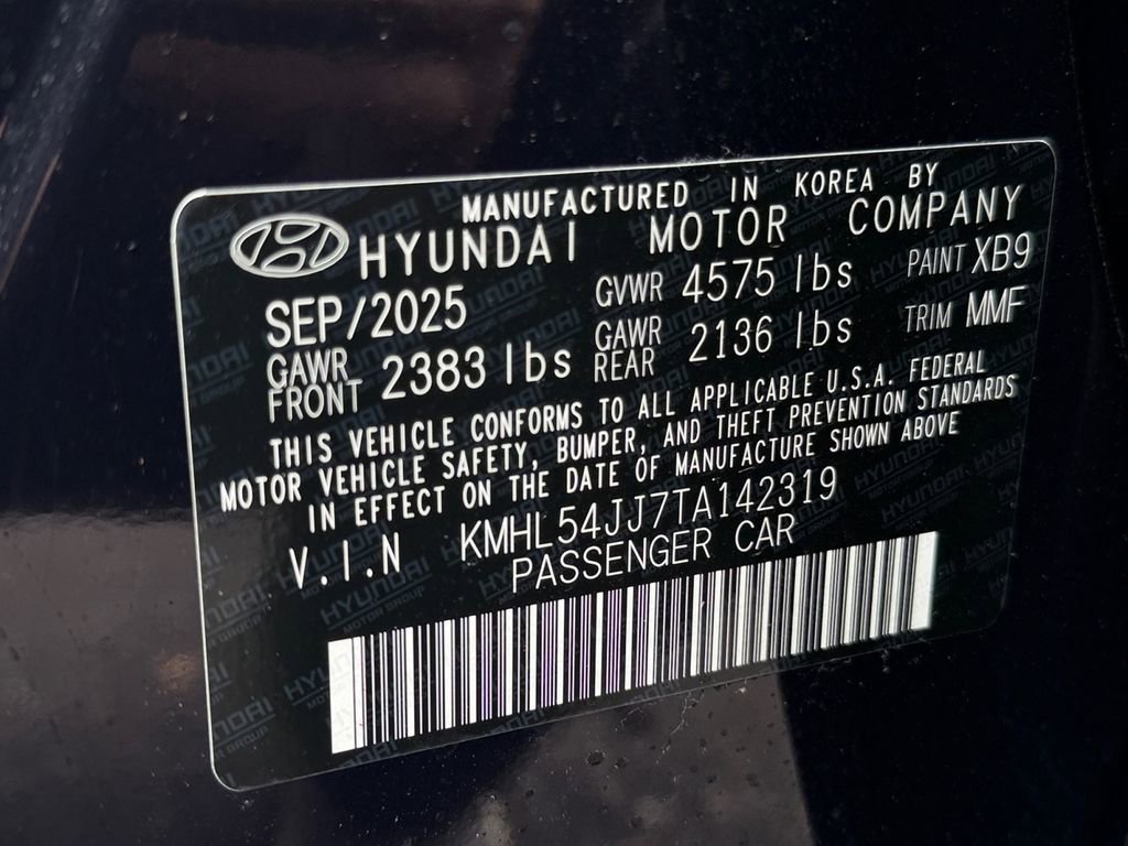 New 2026 Hyundai Sonata Limited FWD image 25