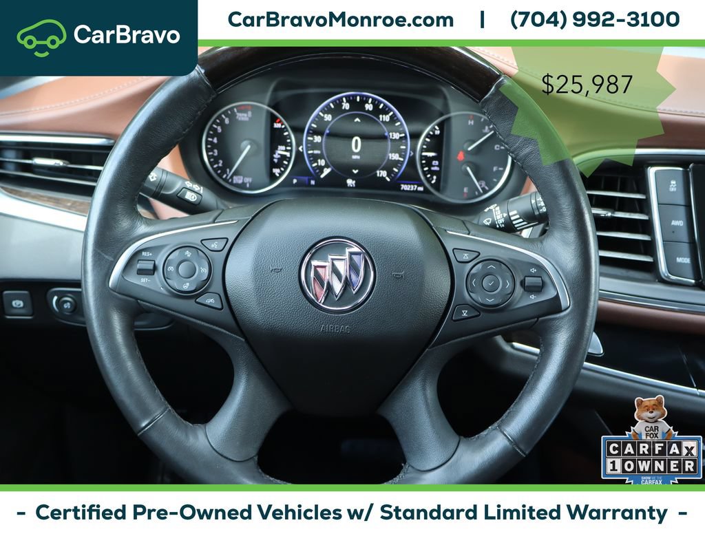 Certified 2020 Buick Enclave Avenir w/ Avenir Technology Package AWD/4WD image 22