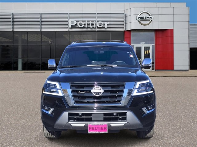 Certified 2022 Nissan Armada Platinum w/ Captain's Chairs Package image 2