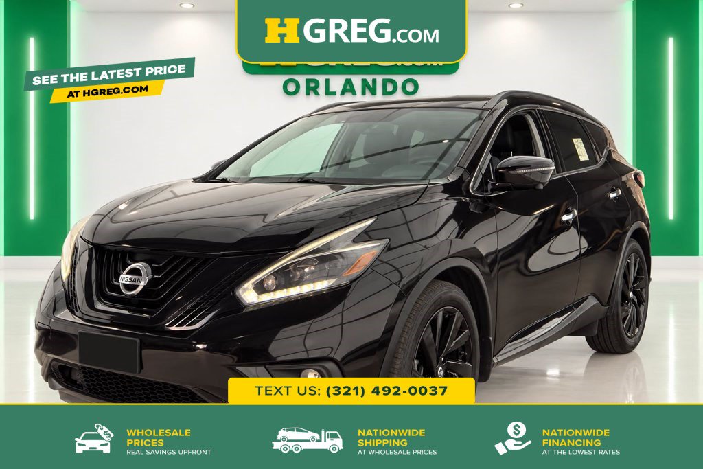 Used 2018 Nissan Murano SL w/ Midnight Edition Package AWD/4WD image 1