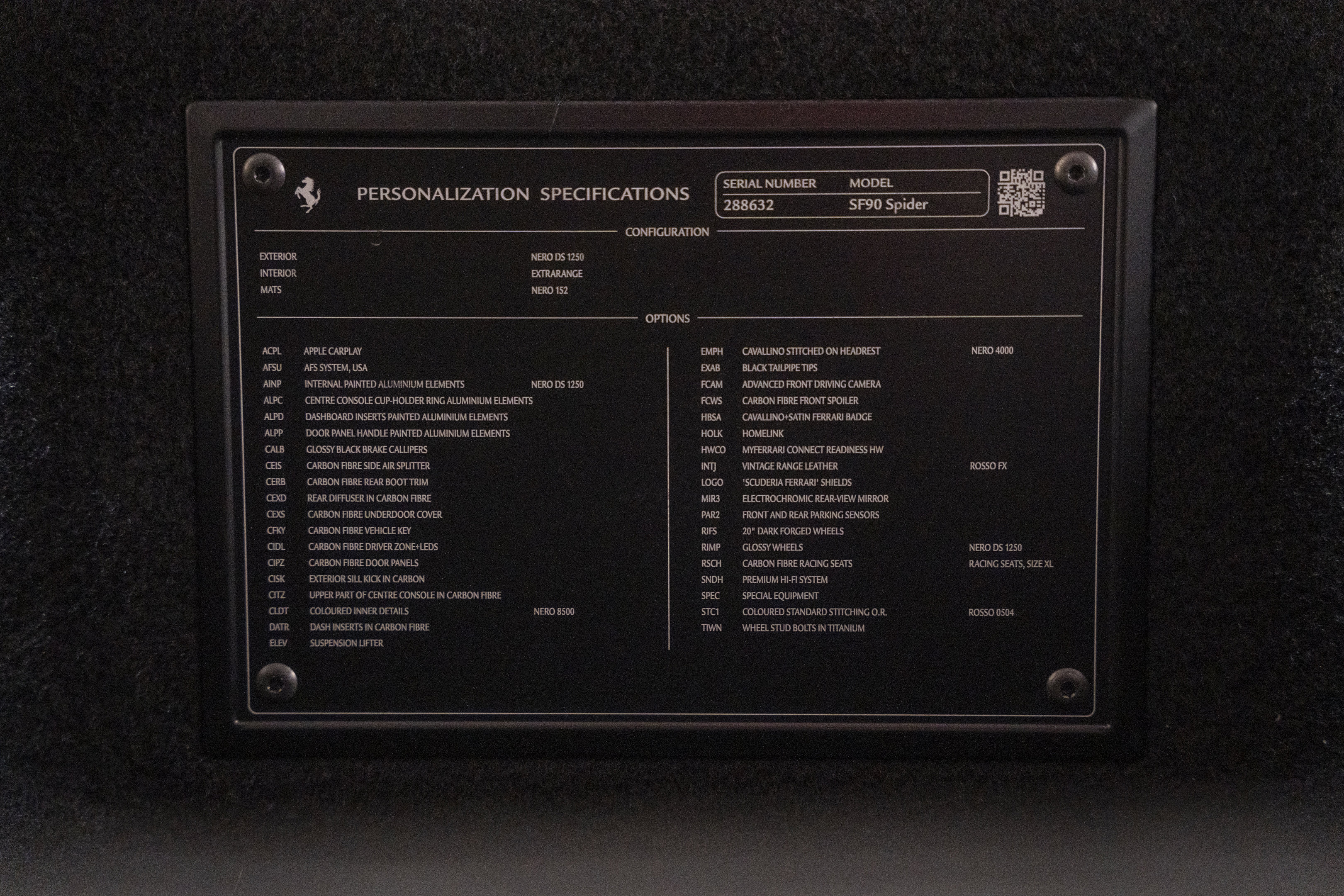 Certified 2023 Ferrari SF90 Spider image 57