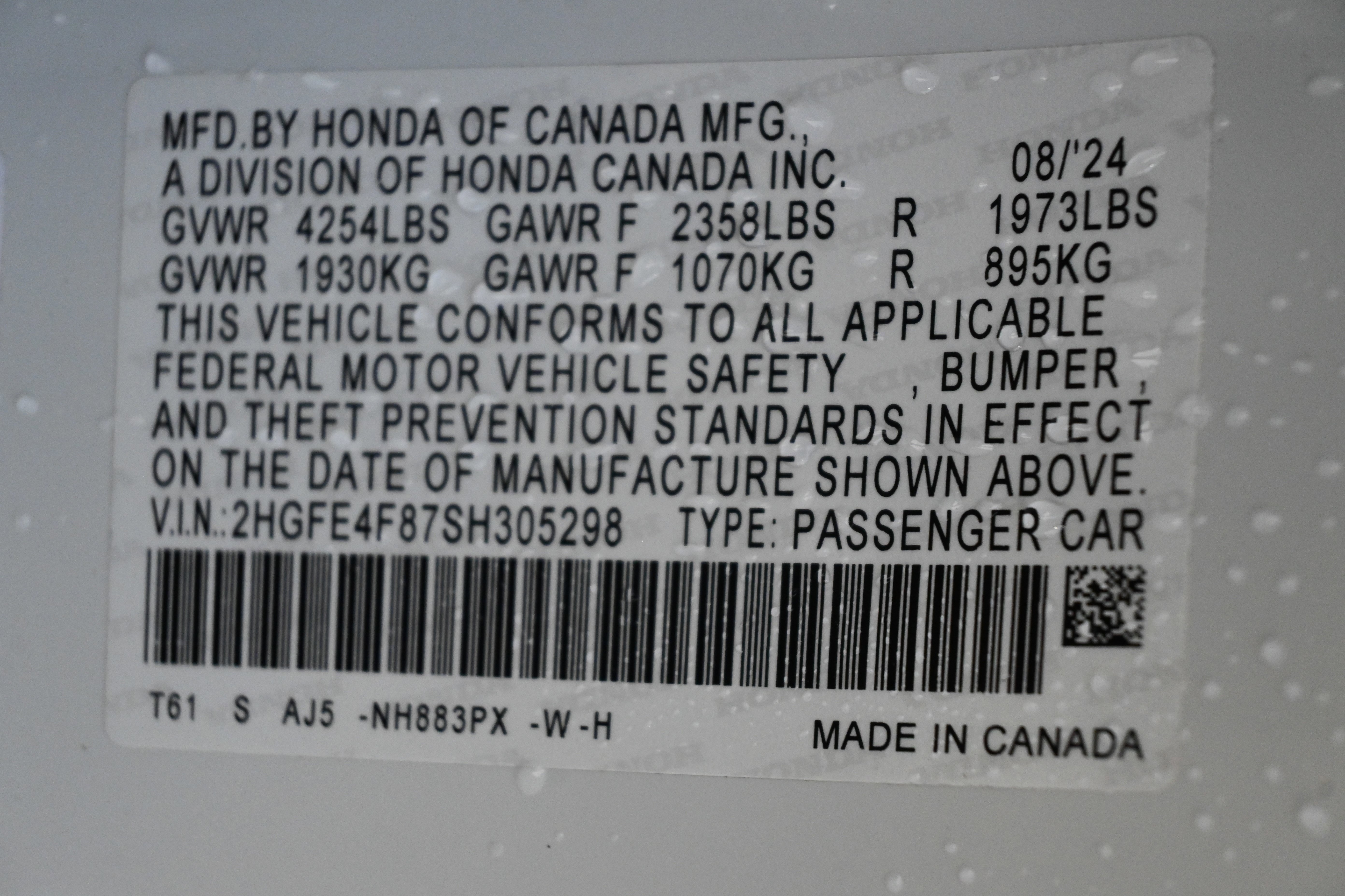 Used 2025 Honda Civic Sport Touring image 35