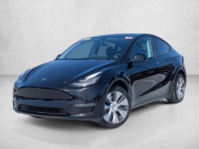 Used 2022 Tesla Model Y Long Range AWD/4WD image 1