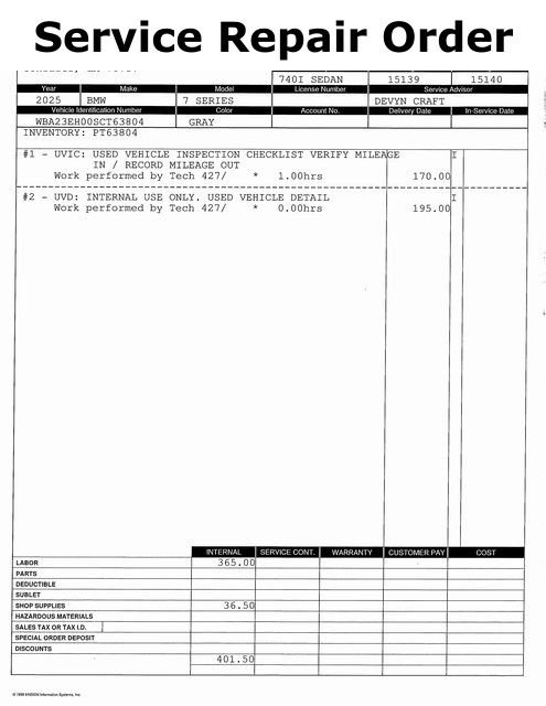 Used 2025 BMW 740i image 15