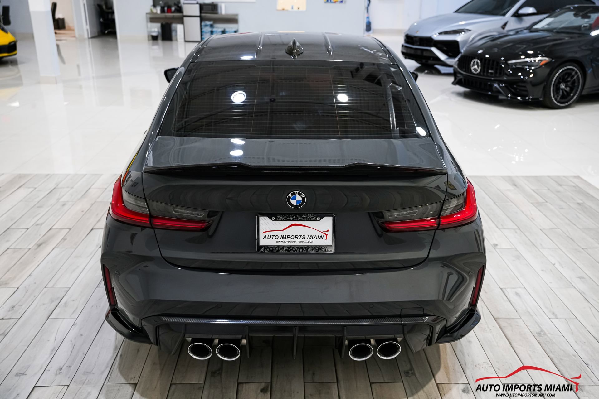 Used 2021 BMW M3 w/ Parking Assistance Package RWD image 25