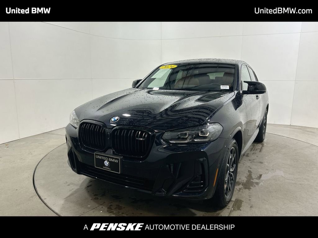 Certified 2024 BMW X4 M40i image 1
