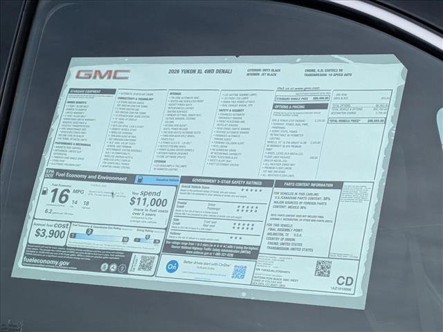 New 2026 GMC Yukon XL Denali w/ Sun & Power Step Package image 20