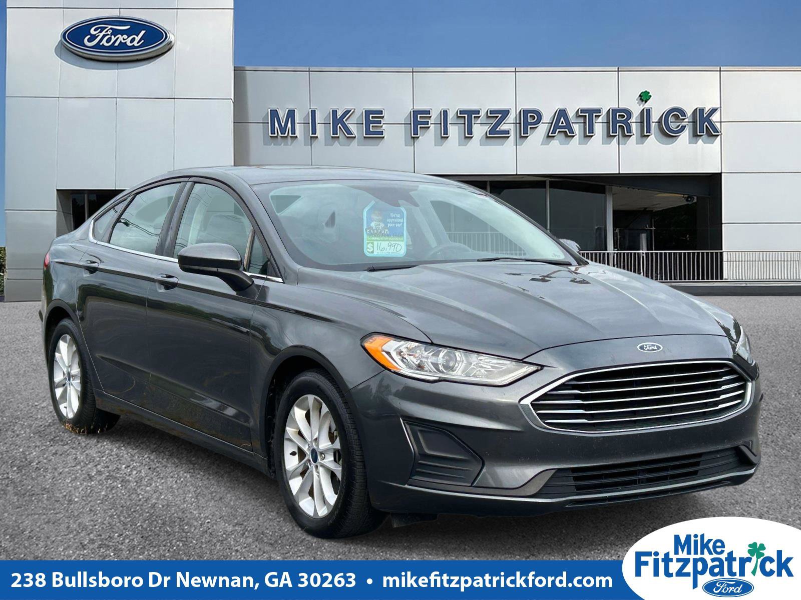 Used 2020 Ford Fusion SE FWD image 1