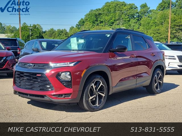 Used 2022 Chevrolet TrailBlazer RS w/ Sun and Liftgate Package FWD image 1