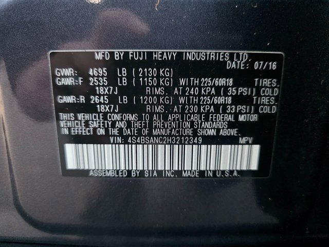 Used 2017 Subaru Outback 2.5i Limited image 28