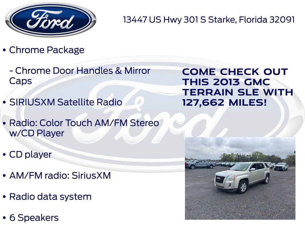 Used 2013 GMC Terrain SLE w/ LPO, Chrome Package image 15