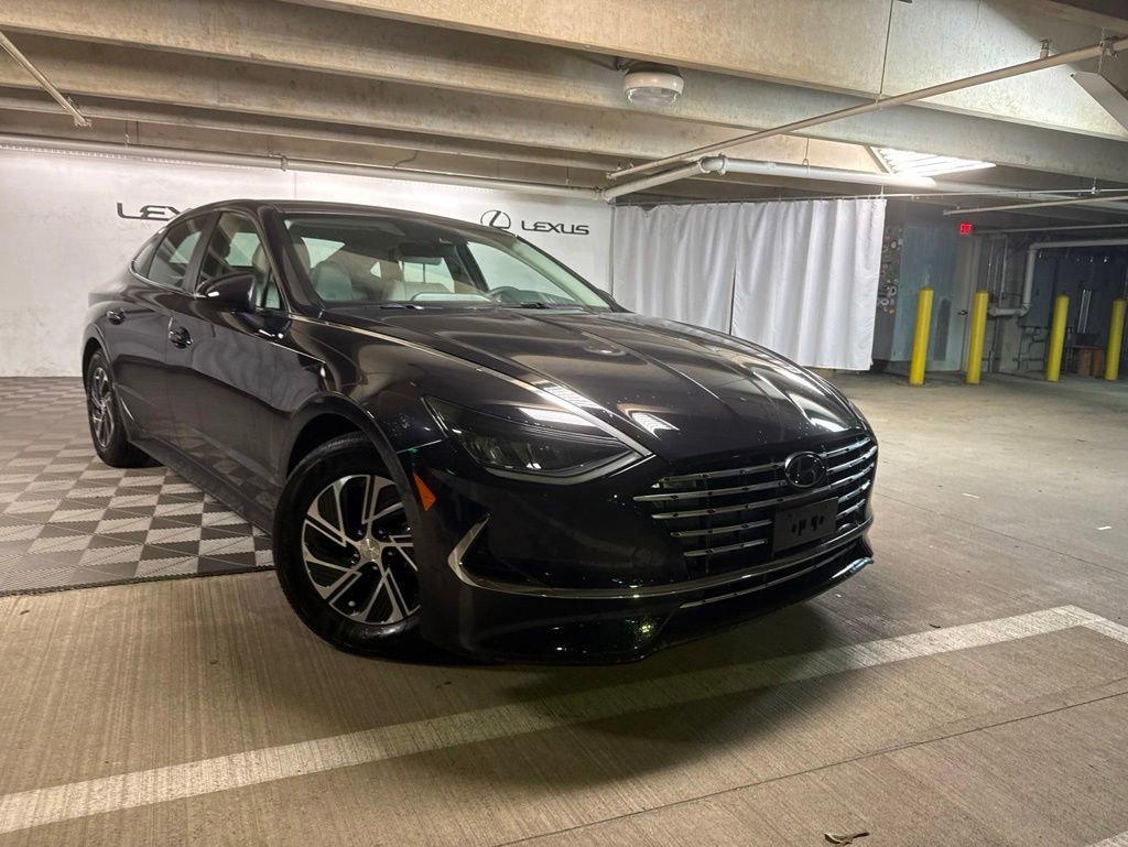 Used 2023 Hyundai Sonata Blue FWD image 1