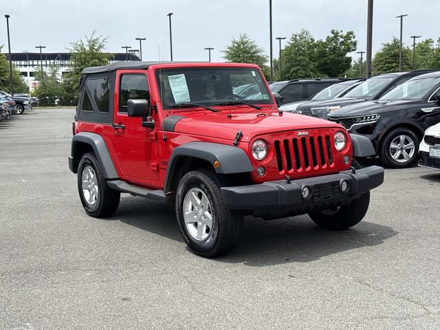 Used 2015 Jeep Wrangler Sport w/ Quick Order Package 24S
