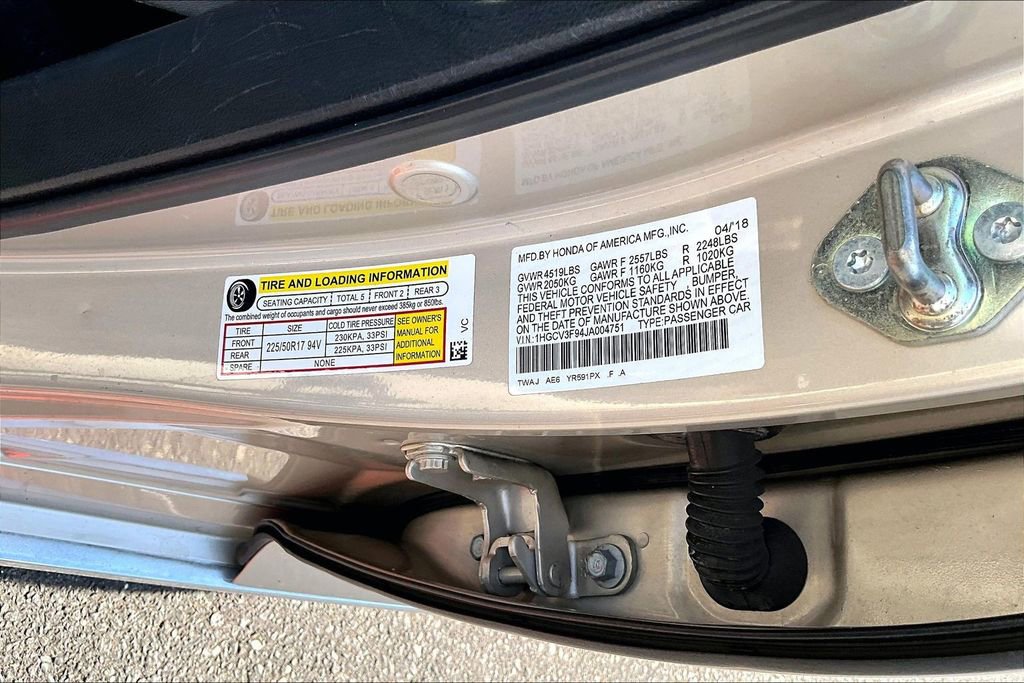 Used 2018 Honda Accord Touring image 16