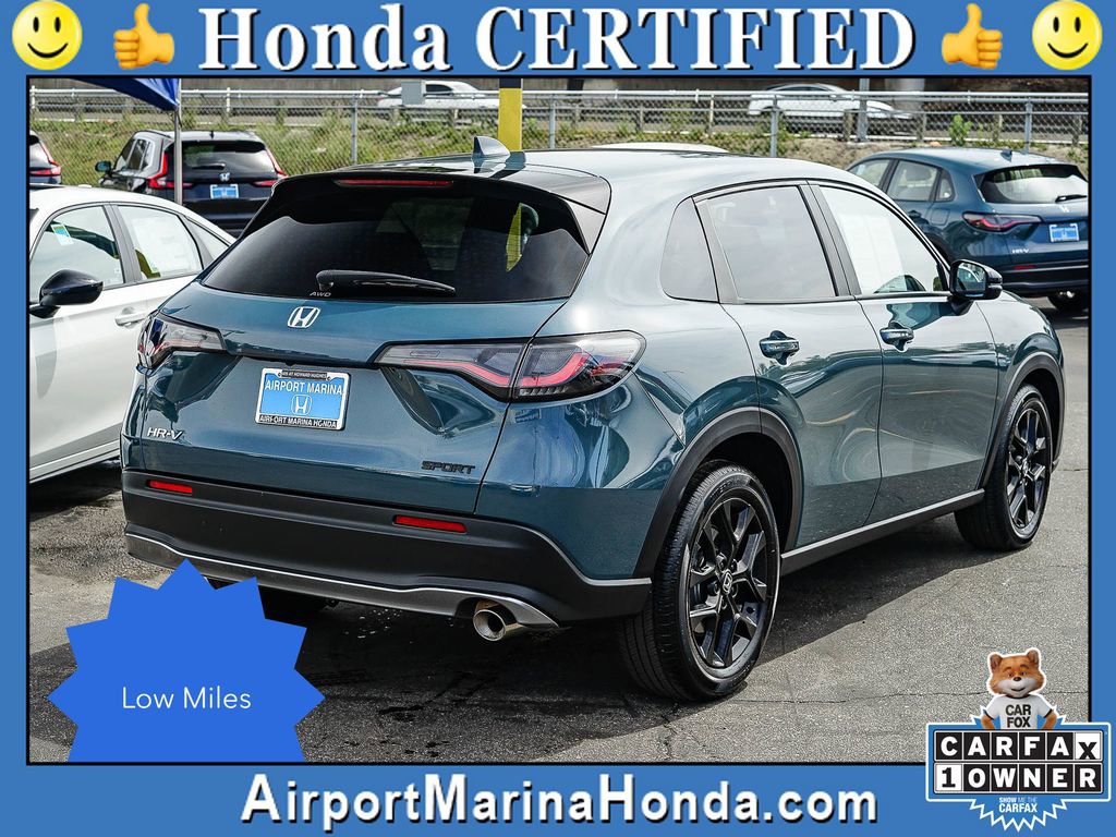 Certified 2025 Honda HR-V Sport image 11
